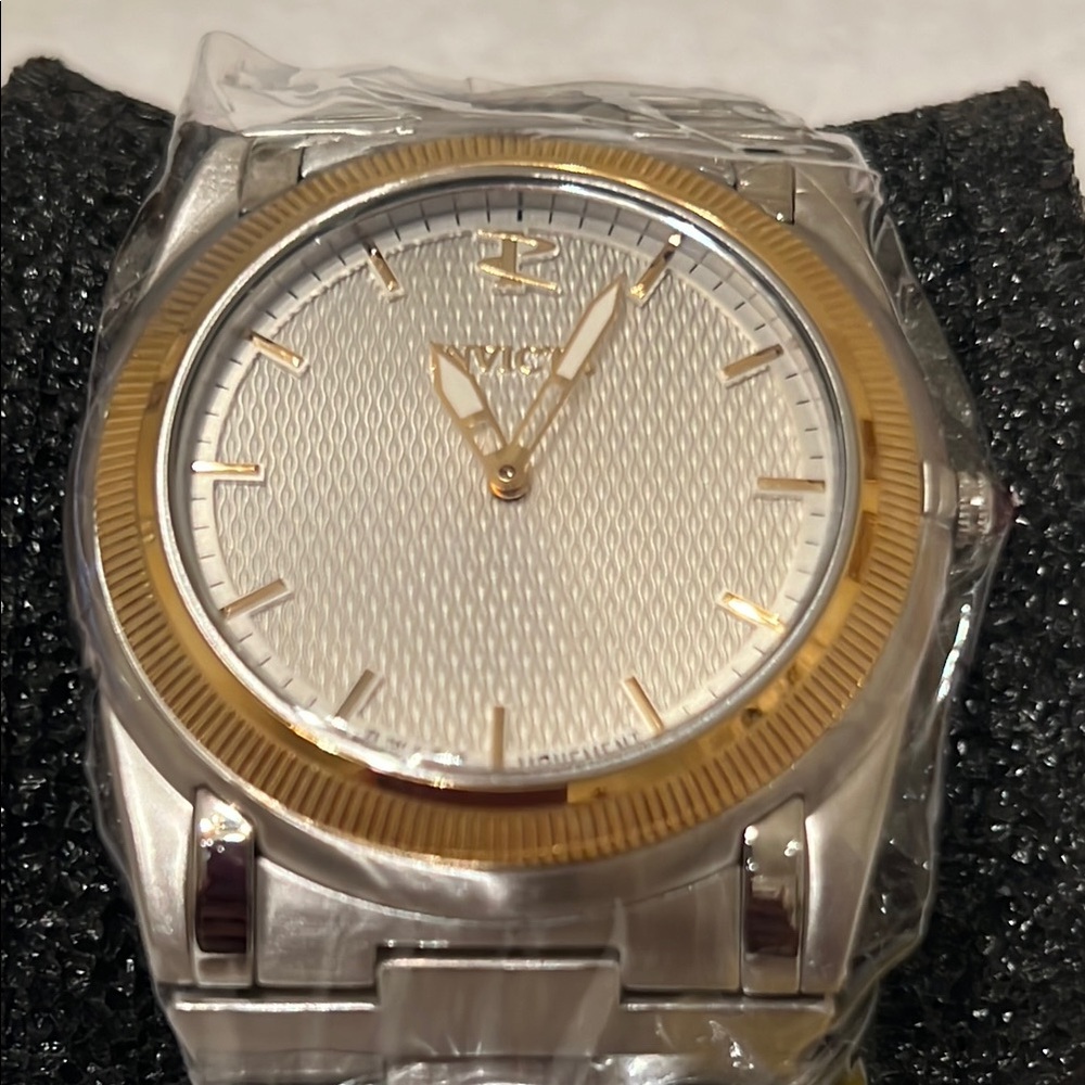 Invicta Reserve Slim Swiss Made Two-Tone Silver and Gold Watch MSRP: $329